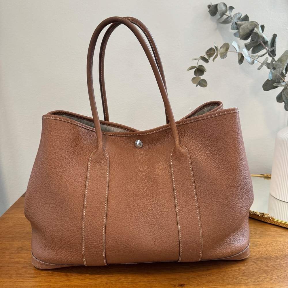 Hermès Garden Party 36 in Gold